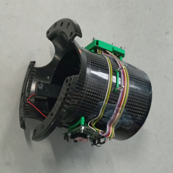 ELIAS vibration-monitoring sensors integrated into an E-Props propeller hub
