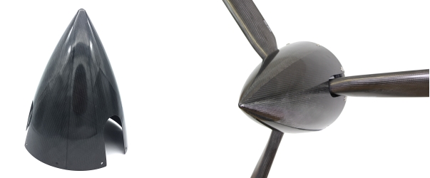E-Props carbon spinners in several diameters